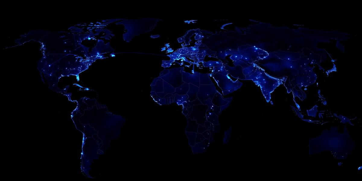 Global trade routes connecting Africa with Asia and the Gulf